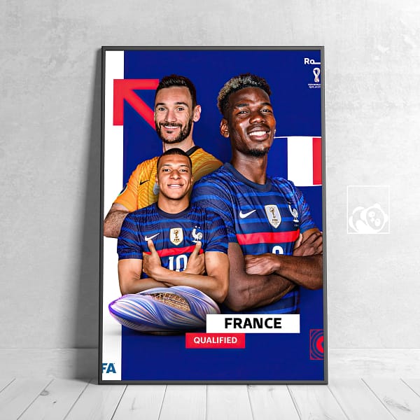 France FIFA World Cup Qatar 2022 Qualification Art - 法国 France FIFA World Cup Qatar 2022 Qualification Art