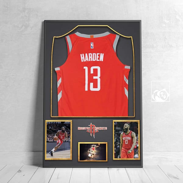Minimalist James Harden Jersey Wall Art Poster - 5 Minimalist James Harden Jersey Wall Art Poster