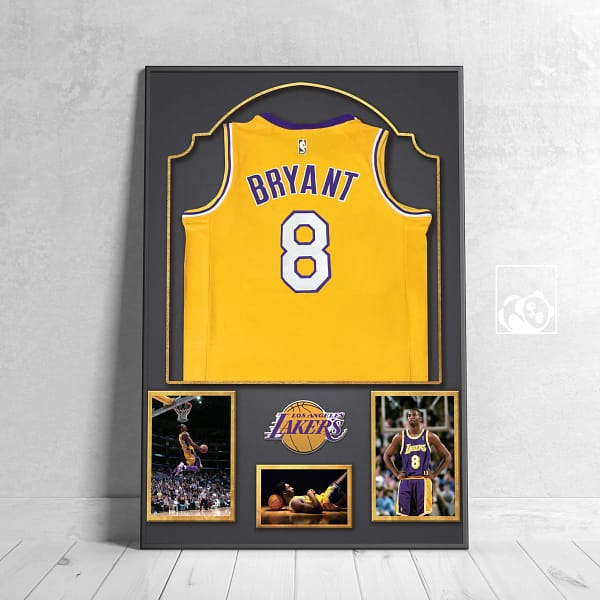 Minimalist K. Bryant Jersey Wall Art Poster
