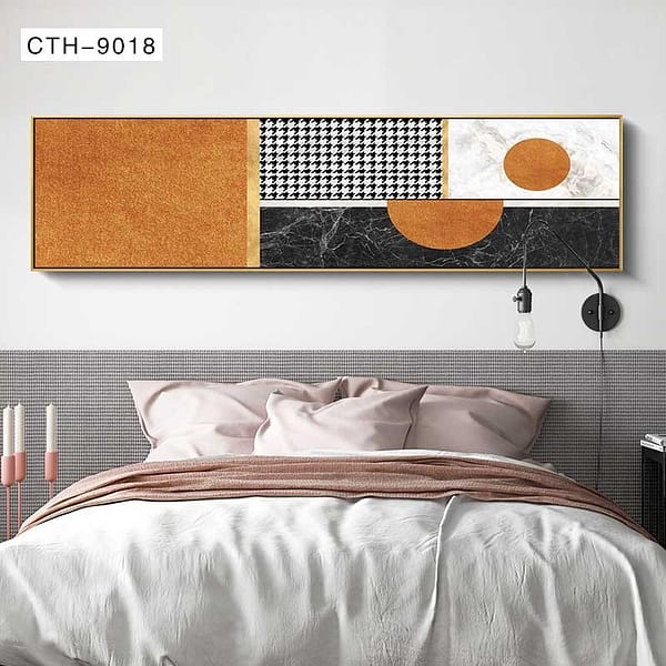 Modern Geometric Collage Abstract Wall Art