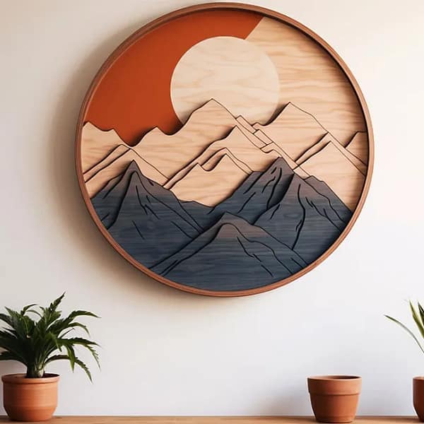 Wall Art Panda Circle Category