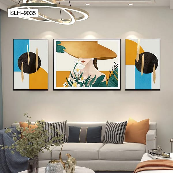 SLH-9035-Sophistication Feminine Portrait Wall Art Printable Set Sophistication Feminine Portrait Wall Art Printable Set