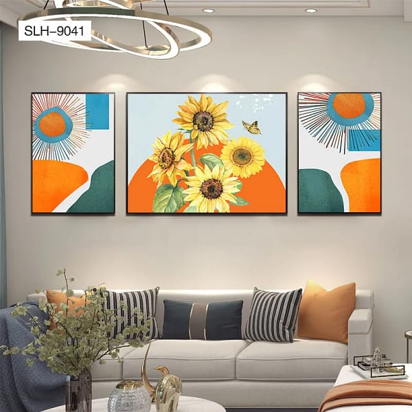 SLH-9041-ustic Sunflower Still Life 3-in-1 Printable Wall Decor Rustic Sunflower Still Life 3-in-1 Printable Wall Decor