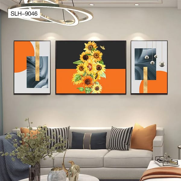 SLH-9046-Sunflower & Rustic Charm Collage Wall Art Sunflower & Rustic Charm Collage Wall Art