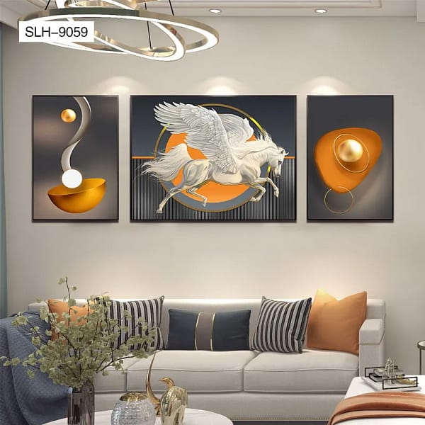 SLH-9059-Ethereal Majesty – Majestic White Pegasus Wall Art Ethereal Majesty – Majestic White Pegasus Wall Art