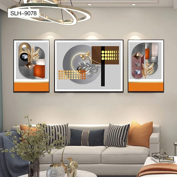 SLH-9078-Modern Minimalist Stylish 3-in-1 Printable Wall Decor Modern Minimalist Stylish 3-in-1 Printable Wall Decor