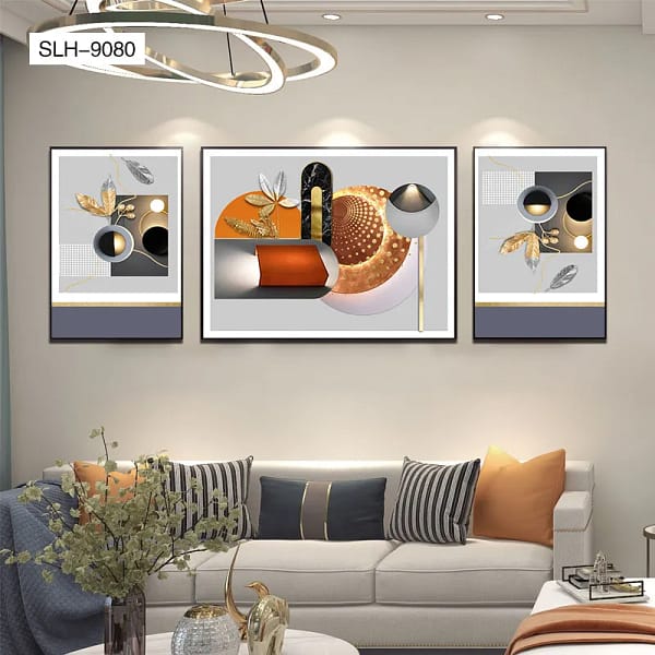 Elegant Botanical Leaves 3-in-1 Printable Wall Decor